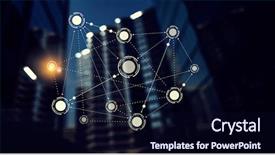  Presentation with wireless power transmission technology - Cool new PPT theme with dotnet technology - modern wireless technologies backdrop and a  colored foreground