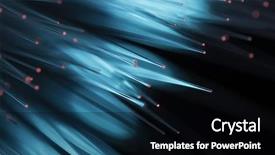  Presentation with fiber optics - Slides having dotnet technology - multicolor fiber optics background and a black colored foreground