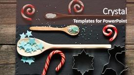  Presentation with slate - Cool new theme with dots on and candies slate backdrop and a  colored foreground