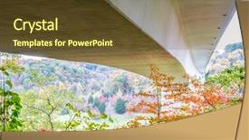  Presentation with fall scenes - Amazing slide set having double arch bridge at natchez backdrop and a  colored foreground