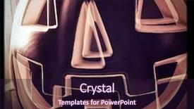  Presentation with lantern - Slide set consisting of double exposure of a halloween jack o lantern - instagram filtered background and a wine colored foreground