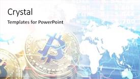  Presentation with world map - Slides enhanced with double exposure of world map background and a white colored foreground