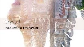  Presentation with asia - Amazing presentation theme having double exposure of young female traveller combined with inverted temple in southeast asia backdrop and a soft green colored foreground