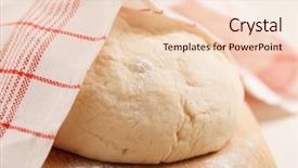  Presentation with wooden boat at sea edge - Colorful slides enhanced with dough on wooden board backdrop and a lemonade colored foreground