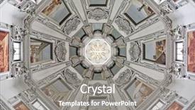  Presentation with salzburg - Amazing presentation theme having vintage doves - inside image of the dom backdrop and a gray colored foreground