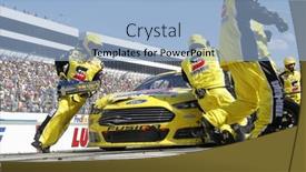  Presentation with race car - Amazing slide set having dover-de-may-31-2015 backdrop and a light blue colored foreground