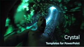  Presentation with fun - PPT layouts enhanced with down in a water slide background and a wine colored foreground