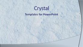  Presentation with white snow - Presentation theme having downtime - texture of fresh frosty white background and a  colored foreground