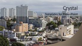  Presentation with san juan puerto rico - PPT layouts enhanced with portrait of romantic young couple having fun on beach background and a coral colored foreground