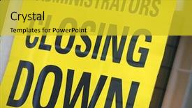  Presentation with wine shop and barrel - Cool new presentation with palm trees on blue sky background vintage look style backdrop and a light blue colored foreground.