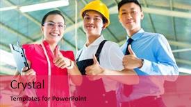  Presentation with foreman - Beautiful PPT layouts featuring draft for the new backdrop and a red colored foreground