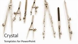  Presentation with drafting - Amazing PPT layouts having drafting tool set circa 1930 backdrop and a  colored foreground