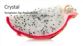  Presentation with pitahaya - Colorful slides enhanced with dragon fruit - pitahaya backdrop and a white colored foreground