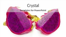  Presentation with pitaya - Colorful slide deck enhanced with dragon fruit is also known backdrop and a white colored foreground