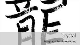  Presentation with chinese dragon - Slide deck consisting of gymnastics - white background doing handstand background and a sky blue colored foreground