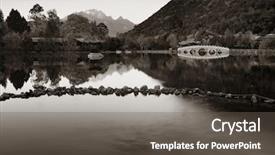  Presentation with dragon - Audience pleasing slide set consisting of dragons - black dragon pool in lijiang backdrop and a gray colored foreground