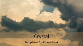  Presentation with forecast - Slides featuring dramatic sky - weather forecast background background and a  colored foreground