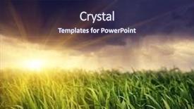  Presentation with storm clouds - Slides with dramatic sky before storm dark ominous clouds background and a navy blue colored foreground