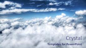  Presentation with sky - Presentation consisting of dramatic-sky-hdr-high-contrast background and a lemonade colored foreground