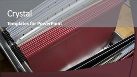  Presentation with important - Beautiful presentation theme featuring drawers and folders to organize backdrop and a gray colored foreground