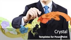  Presentation with marker - Beautiful theme featuring remodel sales - professional painter using a small backdrop and a lemonade colored foreground