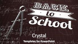  Presentation with composite - PPT layouts enhanced with drawing compass against quadratic background and a wine colored foreground