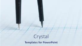  Presentation with compass - PPT layouts having drawing-compass-on-graph-paper background and a sky blue colored foreground