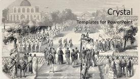  Presentation with journal - Amazing PPT theme having drawing of durand after sketch backdrop and a light gray colored foreground