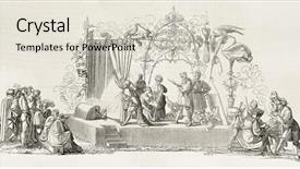  Presentation with peter - Colorful presentation theme enhanced with coren - peter cornelius composition backdrop and a lemonade colored foreground