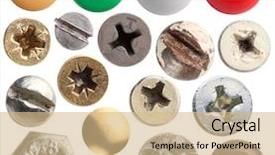  Presentation with anchors - Cool new PPT layouts with push pin - collection of anchors and fittings backdrop and a lemonade colored foreground