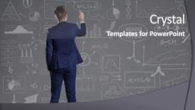  Presentation with office - Amazing slide set having drawing schemes business and office backdrop and a  colored foreground