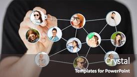  Presentation with social inequality concept - PPT theme having surface of a wooden table with notebook smartphone eye glasses and pen background and a light gray colored foreground.