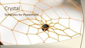  Presentation with dream catcher - Amazing theme having dream catcher - dreamcatcher isolated on white background backdrop and a lemonade colored foreground