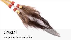  Presentation with american dream - Colorful presentation enhanced with dream catcher the legend backdrop and a white colored foreground