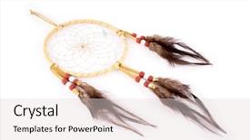  Presentation with american dream - Slide deck having dream catcher the legend background and a lemonade colored foreground