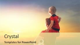  Presentation with soccer - Beautiful PPT layouts featuring dream team - cute little child dreaming backdrop and a blonde colored foreground