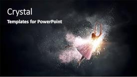  Presentation with mix berry mixed berries - Cool new presentation design with dreaming-to-become-ballerina-mixed backdrop and a wine colored foreground