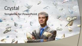  Presentation with rich - Amazing PPT layouts having dreaming to become rich backdrop and a light gray colored foreground