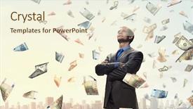  Presentation with rich - Cool new slides with dreaming to become rich backdrop and a cream colored foreground