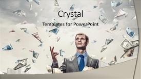  Presentation with rich - Slide deck featuring dreaming to become rich background and a light gray colored foreground