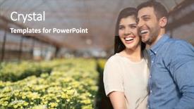  Presentation with brazil - Beautiful theme featuring dreamlike - romantic couple on a love backdrop and a gray colored foreground