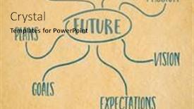  Presentation with goals - Presentation theme consisting of dreams-plans-hopes-goals-passion background and a lemonade colored foreground