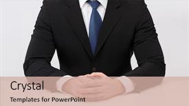  Presentation with tie - Theme enhanced with siblings celebrating birthday party with background and a coral colored foreground