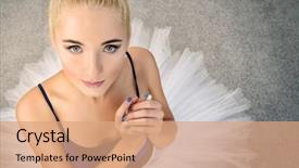  Presentation with ballerina shoes bear - Amazing presentation having dress impress - ballet concept portrait backdrop and a coral colored foreground