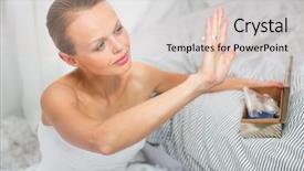  Presentation with wedding - PPT layouts with dress impress - beautiful bride getting ready background and a lemonade colored foreground