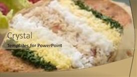  Presentation with mayonnaise - Slides having dressed-cromer-crab-with-lemon background and a lemonade colored foreground