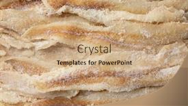  Presentation with frame - Presentation theme with dried-and-salted-cod-full background and a coral colored foreground