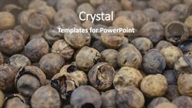  Presentation with lime - Cool new presentation design with dried black lime a common backdrop and a gray colored foreground