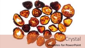  Presentation with background - Slide set featuring dried-figs-on-the-white background and a  colored foreground