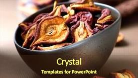 Presentation with pear - PPT layouts having apples pears - dried fruits dry pear fruit background and a  colored foreground